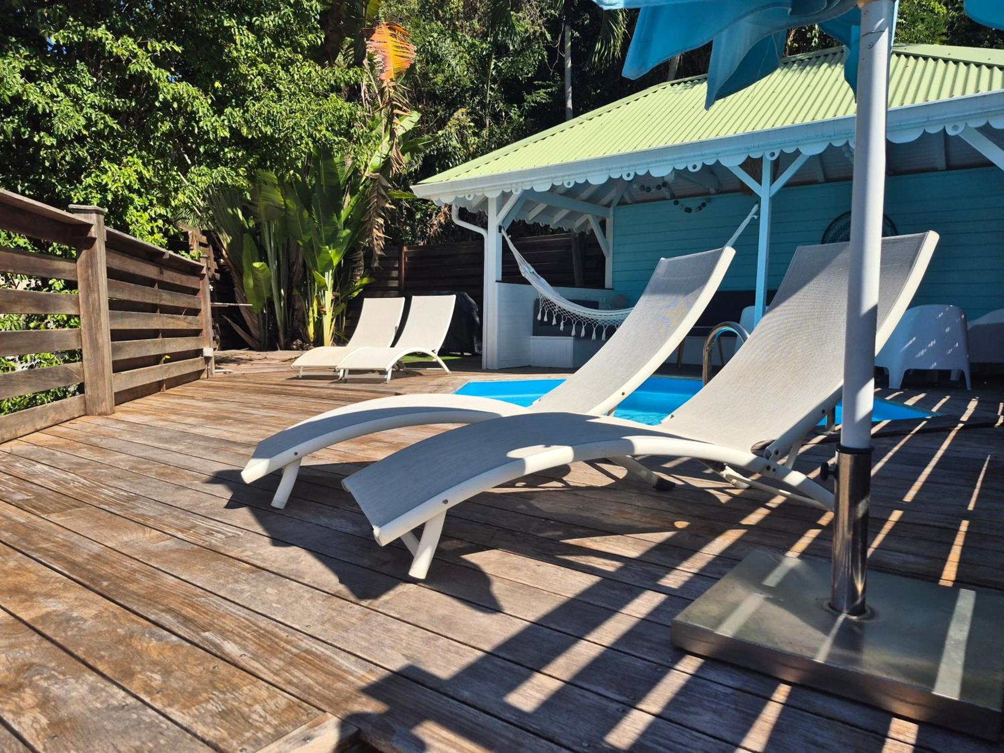 Villa Cannelle, Piscine, Vue Mer 德赛 外观 照片