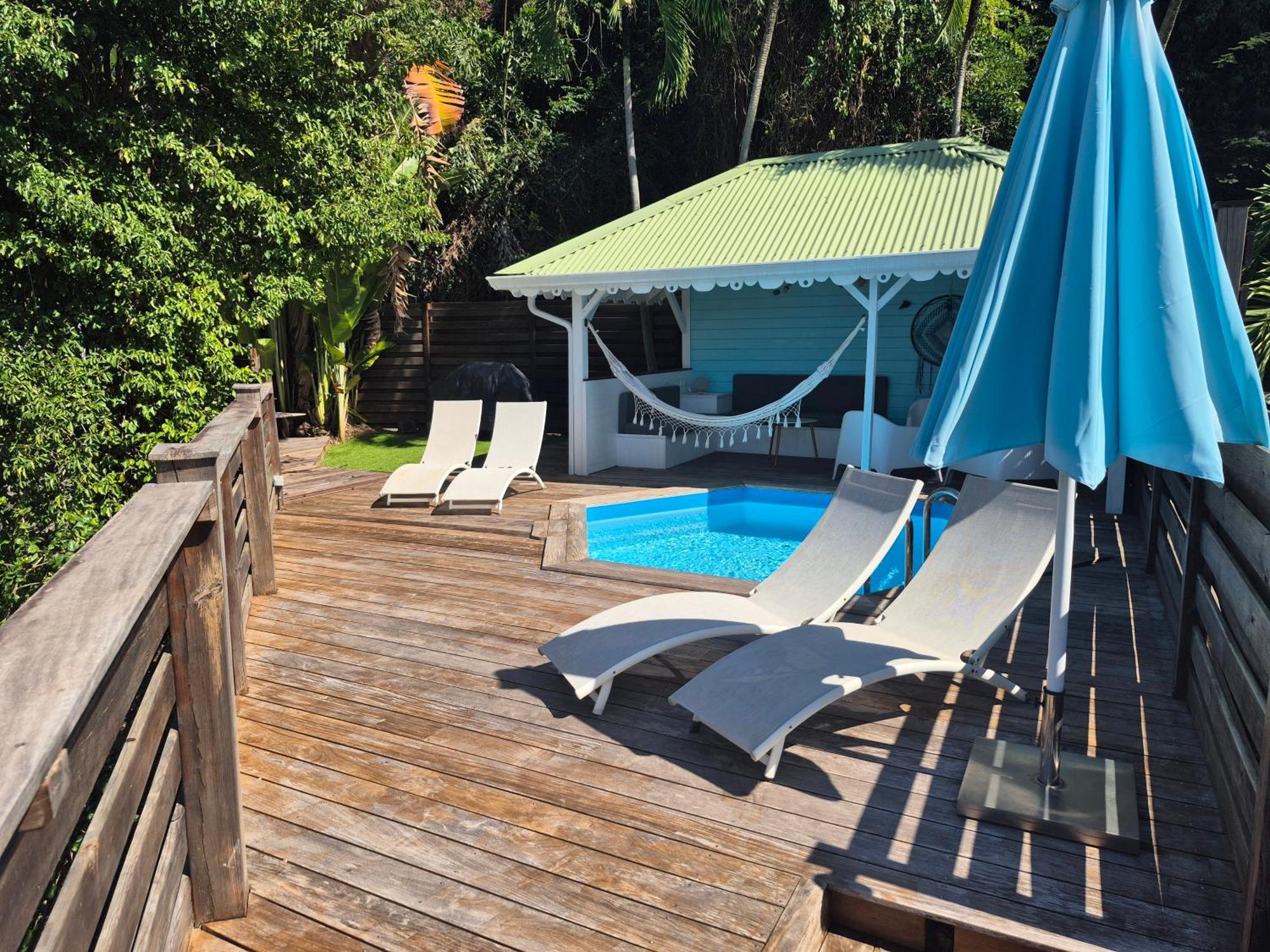Villa Cannelle, Piscine, Vue Mer 德赛 外观 照片