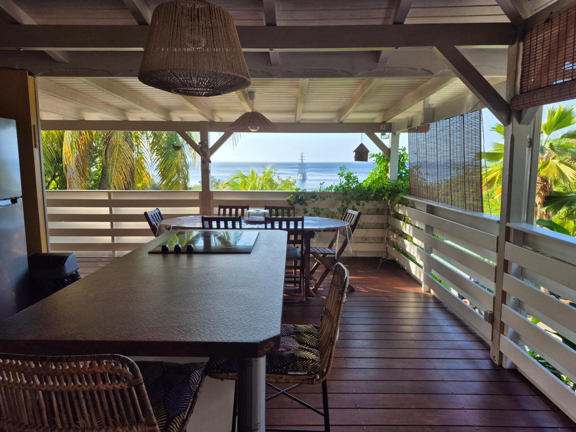 Villa Cannelle, Piscine, Vue Mer 德赛 外观 照片