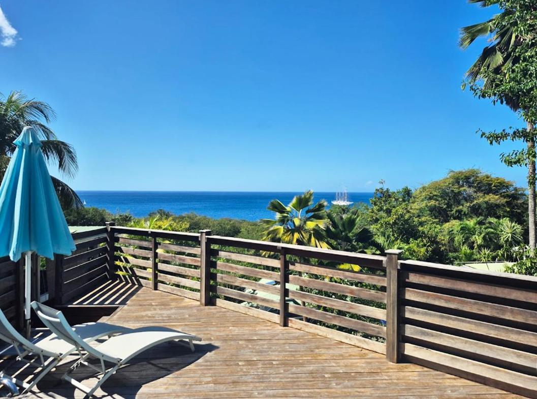 Villa Cannelle, Piscine, Vue Mer 德赛 外观 照片